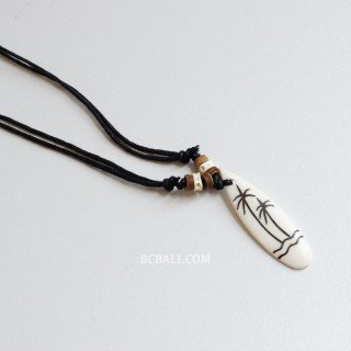 Bone Necklace Trendy Handcrafted by Balinese Artisans